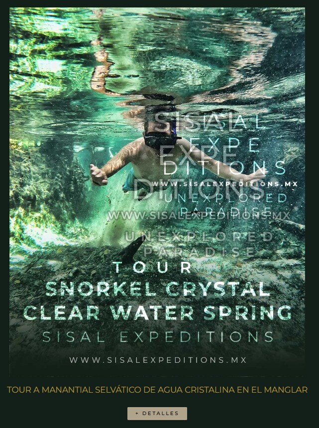 Ojo de Agua · Snorkel en Manantial