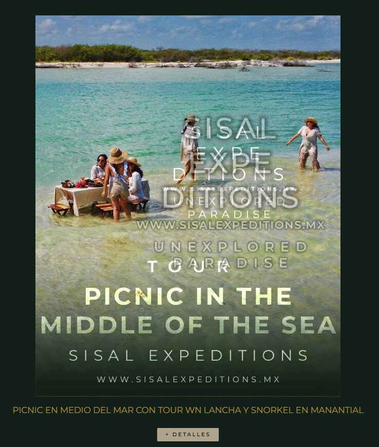 Picnic en Medio del Mar